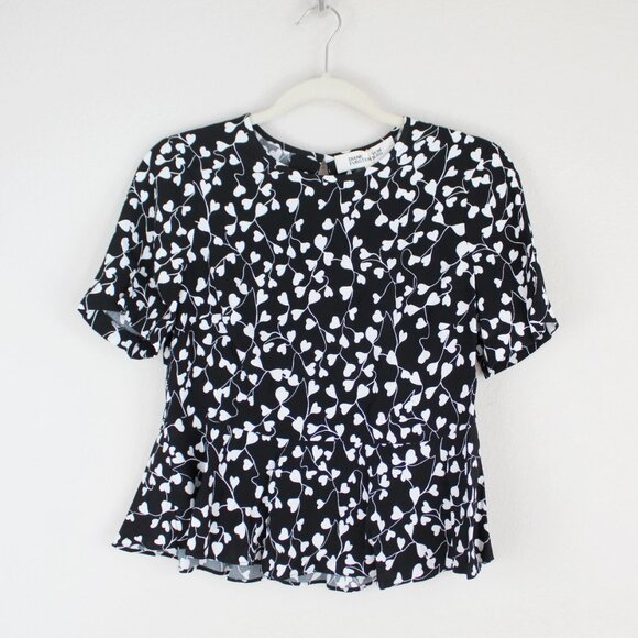 NWT Diane von Furstenberg DVF Peplum Blouse | Top for Work, Dinner, Events - Picture 5 of 13